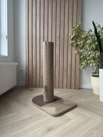 Стовпець 2 в 1, 70 см, джут, відтінок тканини №28 1037 фото
